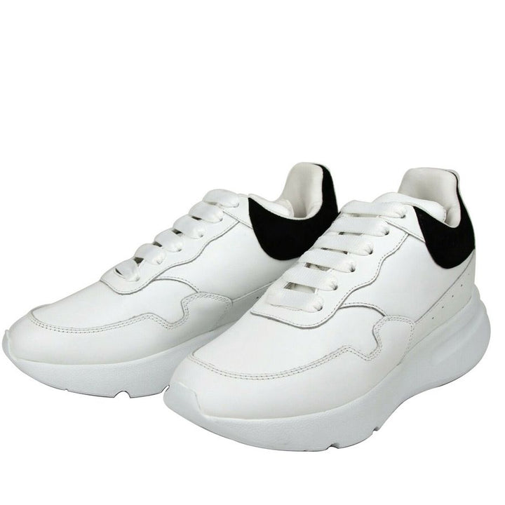 Alexander McQueen Alexander McQueen Women White Leather Suede Sneaker