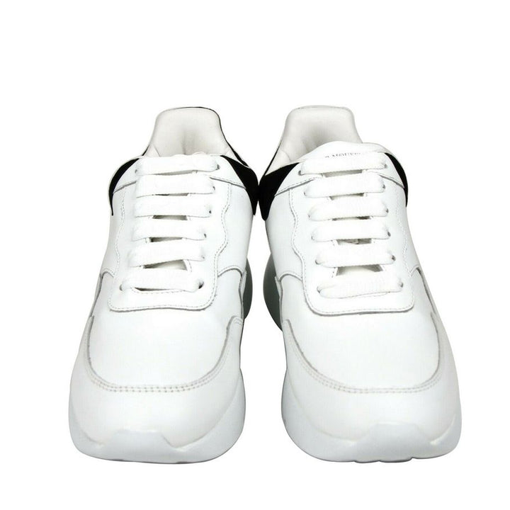 Alexander McQueen Alexander McQueen Women White Leather Suede Sneaker