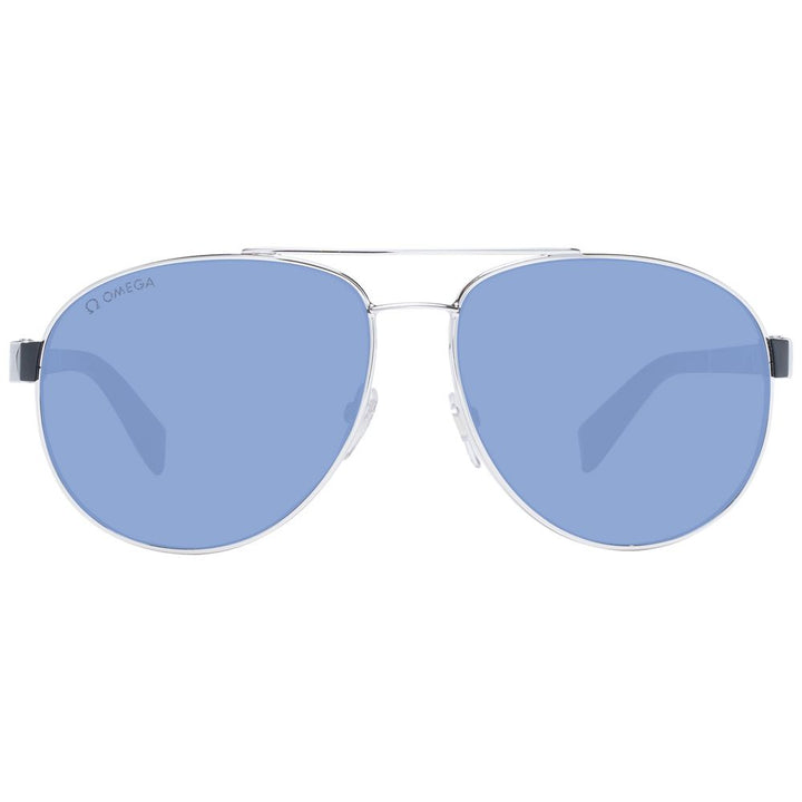 Omega Gray Men Sunglasses