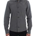 Dolce & Gabbana Gray Cotton Formal Dress Button Shirt