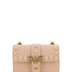 PINKO Pink Leather Mini Love One Shoulder Bag