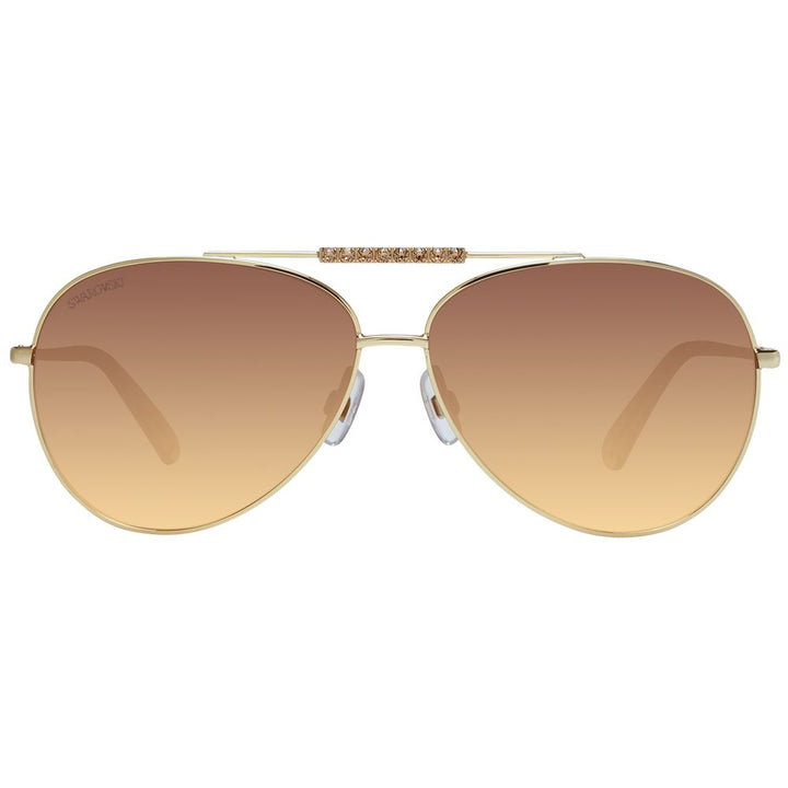 Swarovski Gold Women Sunglasses