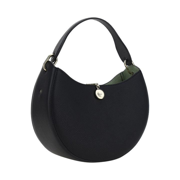 Chloé Black Leather Small Arlène Shoulder Bag