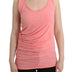 Cavalli Pink cotton tank top