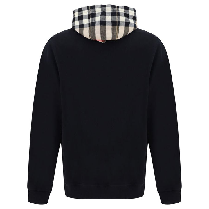 Burberry Black Cotton Samuel Hoodie Sweatshirt