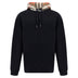 Burberry Black Cotton Samuel Hoodie Sweatshirt