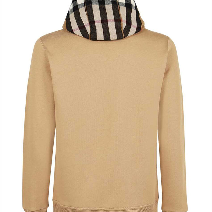 Burberry Camel Brown Cotton Samuel Hoodie