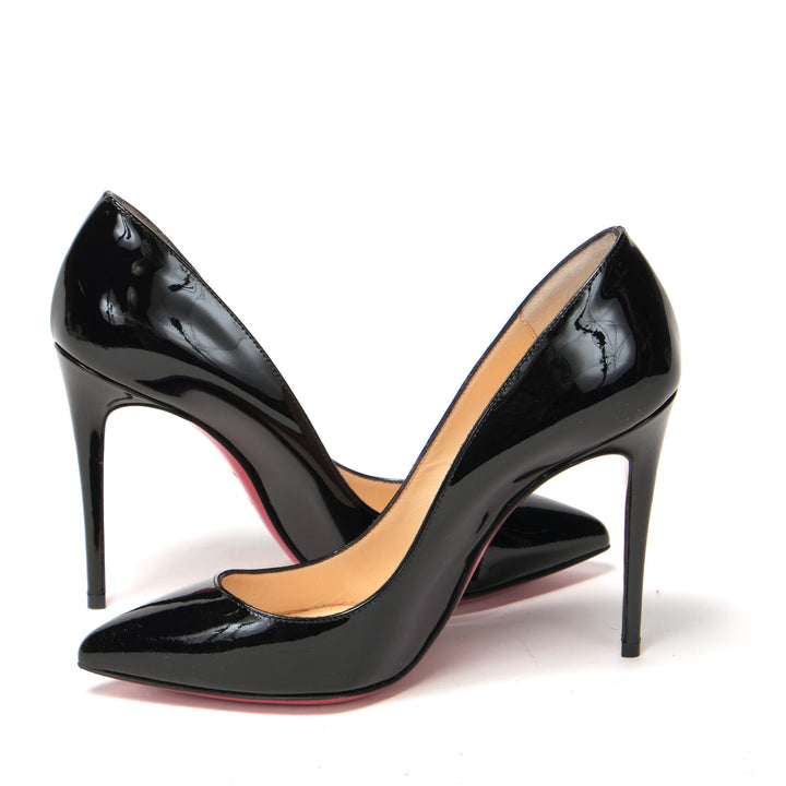 Christian Louboutin Black Pigalle Follies Heel