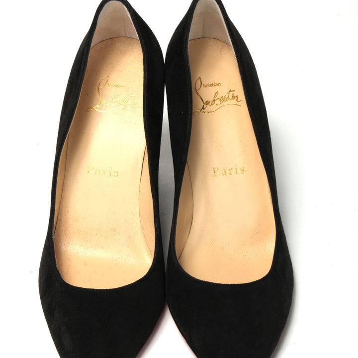 Christian Louboutin Black Tanja 85 Veau Heel