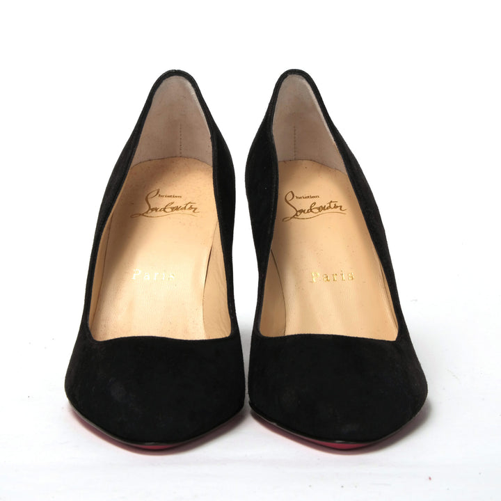 Christian Louboutin Black Tanja 85 Veau Heel