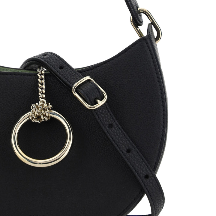 Chloé Black Leather Small Arlène Shoulder Bag