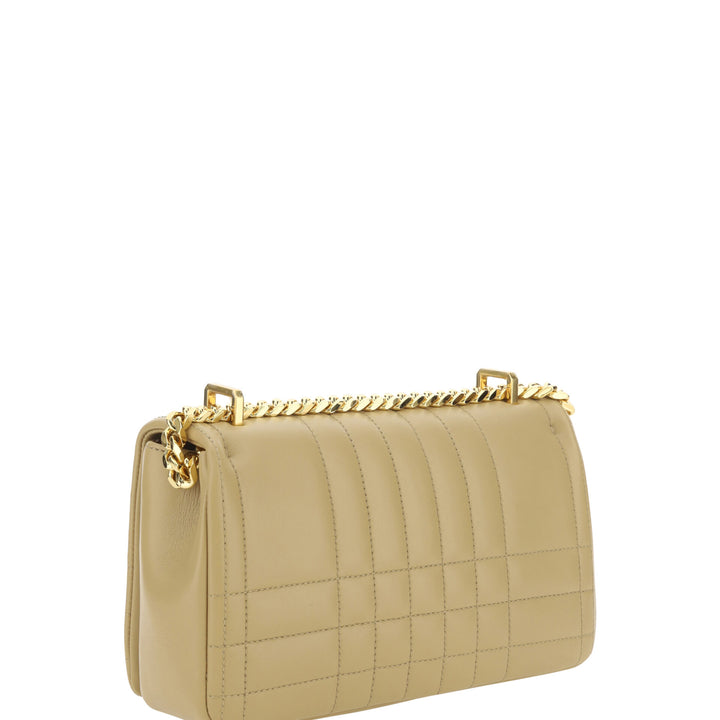 Burberry Oat Beige Leather Lola Shoulder Bag