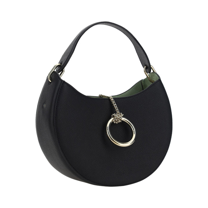 Chloé Black Leather Small Arlène Shoulder Bag