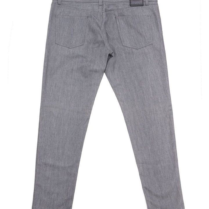 Dolce & Gabbana Grey Classic Denim Jeans