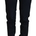 Just Cavalli Black Low Waist Slim Fit Women Casual Denim Jeans