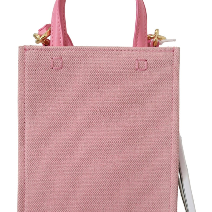 Givenchy Pink Coated Canvas Vertical Mini Shoulder Bag