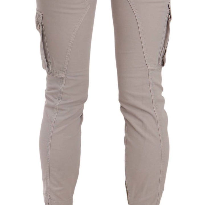 Dolce & Gabbana Casual Fitted Khaki Trousers Pants