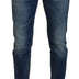 Dolce & Gabbana Blue Wash Cotton Stretch Skinny Denim Jeans
