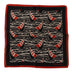 Dolce & Gabbana Black Red Sailboat Square Handkerchief Silk Scarf