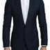 Dolce & Gabbana Blue Single Breasted  MARTINI Blazer