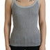 Dolce & Gabbana Gray Cotton Modal Canotta Tank Top T-shirt