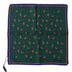 Dolce & Gabbana Green Printed DG Logo Mens Square Handkerchief Scarf