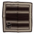 Dolce & Gabbana Brown Stripes DG Logo Print Square Handkerchief Scarf