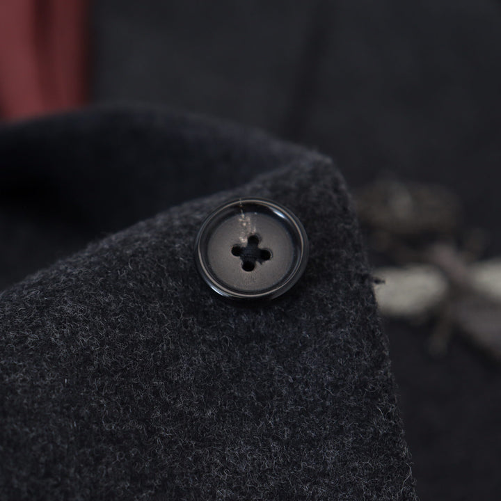 Dolce & Gabbana Gray Wool Crown Bee Formal Blazer