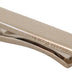 Dolce & Gabbana Silver Tone Metal Brass Branded Men Tie Clip