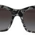 Dolce & Gabbana Black DG4384 Lace Square Acetate Full Rim Sunglasses