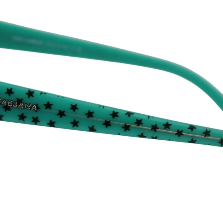 Dolce & Gabbana Green DG4125 Stars Acetate Square Shades Sunglasses