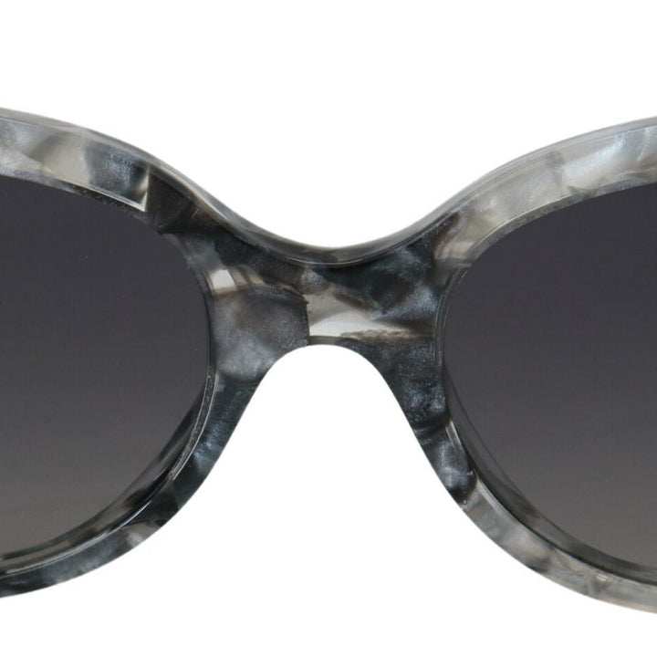 Dolce & Gabbana Gray DG4194 Acetate Logo Plaque Cat Eye Lens Sunglasses