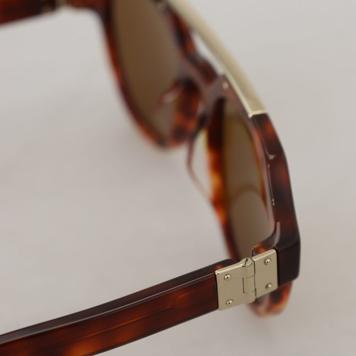 Dolce & Gabbana Brown DG4313F Plastic Full Rim Pilot Shape Sunglasses