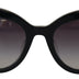 Dolce & Gabbana Black DG4278F Acetate Frame Carretto Cat Eye Sunglasses