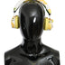 Dolce & Gabbana Yellow Lemon Crystal Floral Headset Headphones