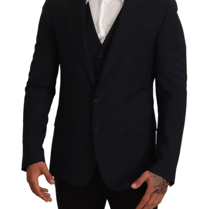 Dolce & Gabbana Blue 2 Piece MARTINI Blazer Suit Jacket