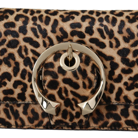 Jimmy Choo Leopard Print Pony Madeline Yth Belt Bag