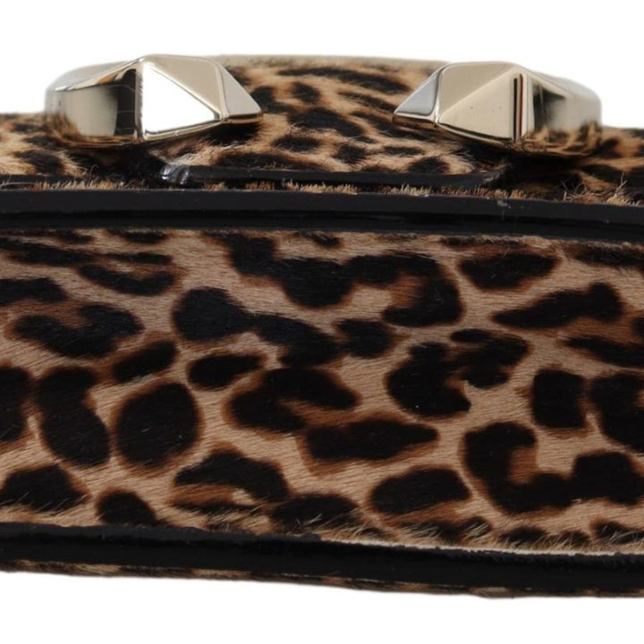 Jimmy Choo Leopard Print Pony Madeline Yth Belt Bag