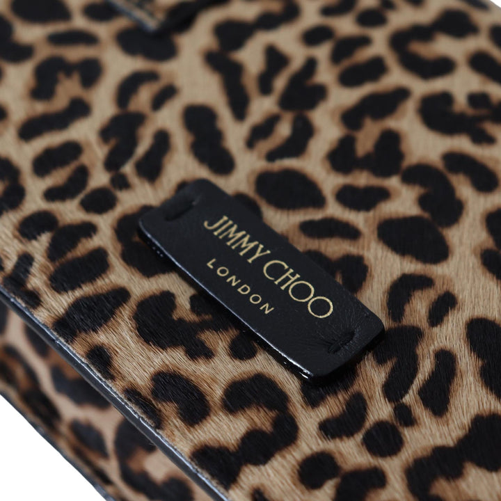 Jimmy Choo Leopard Print Pony Madeline Yth Belt Bag