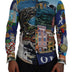 Dolce & Gabbana Multicolor Printed Casual MARTINI Shirt