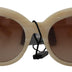 Dolce & Gabbana Beige Acetate Full Rim Brown Lense DG4294 Sunglasses