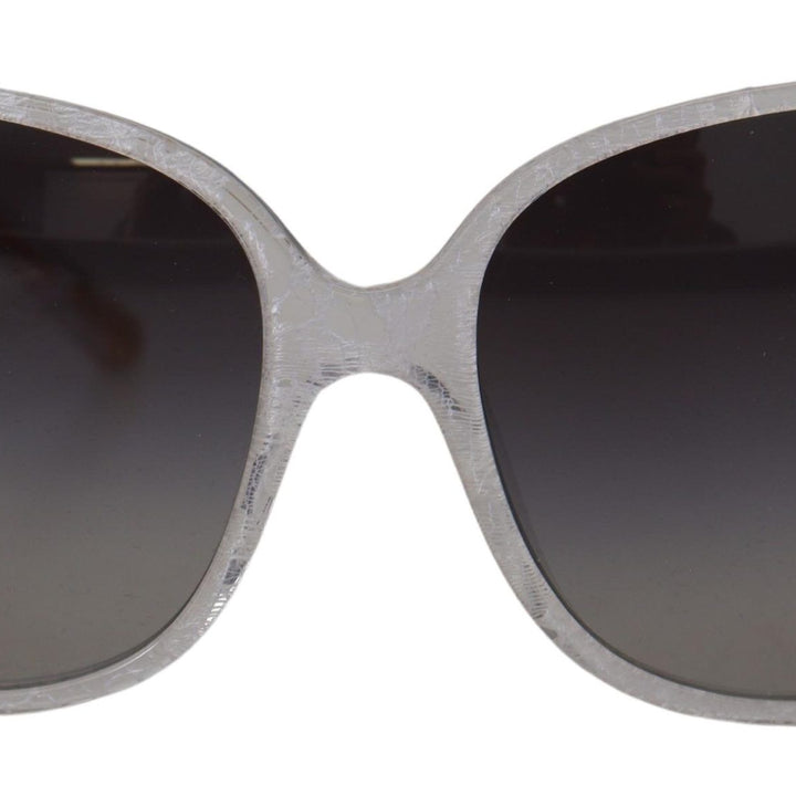 Dolce & Gabbana Clear DG4116 Limited Edition Lace Acetate Frame Sunglasses