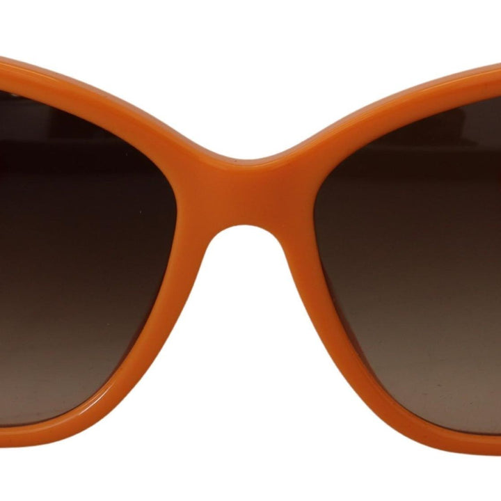 Dolce & Gabbana Orange Acetate Frame Round Shades DG4170PM Sunglasses