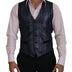 Dolce & Gabbana Multicolor Polyester Waistcoat Dress Formal Vest