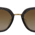 Dolce & Gabbana Black Dotted Acetate Frame Irregular Sunglasses