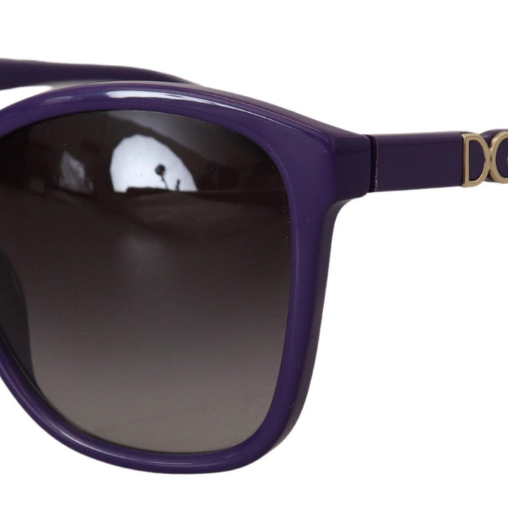 Dolce & Gabbana Violet Acetate Frame Round Shades DG4170M Sunglasses