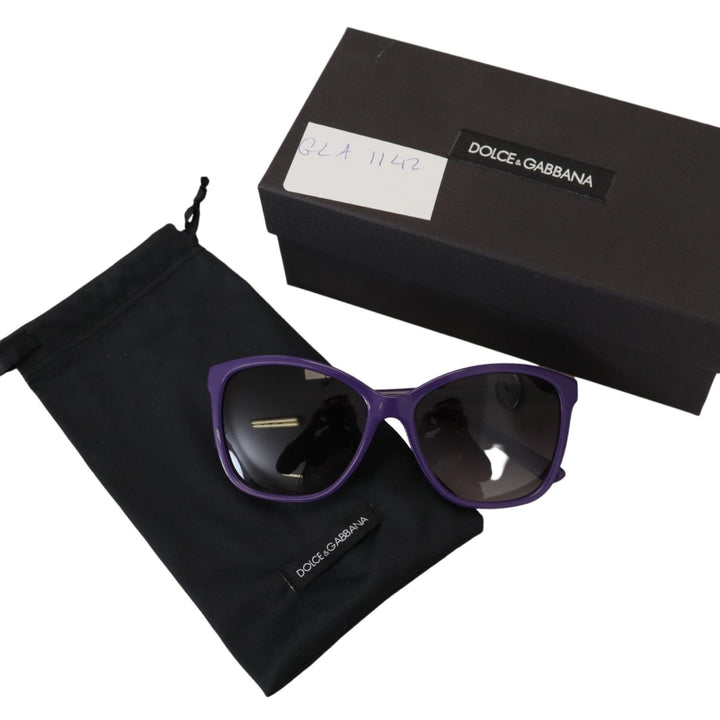 Dolce & Gabbana Violet Acetate Frame Round Shades DG4170M Sunglasses