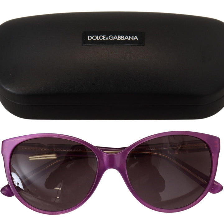 Dolce & Gabbana Purple Acetate Frame Round Shades DG4171P Sunglasses