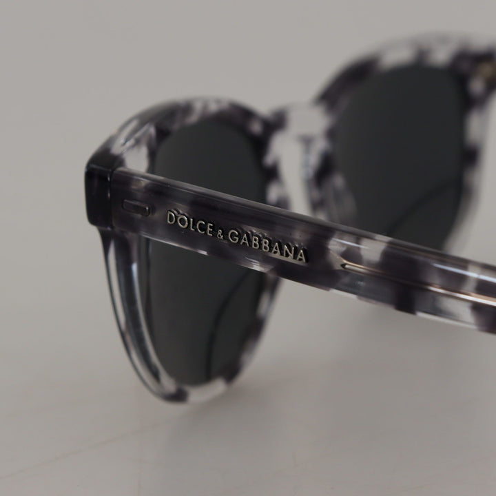 Dolce & Gabbana Black Havana Frame Square Lens DG4254F Sunglasses
