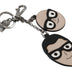 Dolce & Gabbana Leather Dominico Stefano #DGFAMILY Logo Keychain